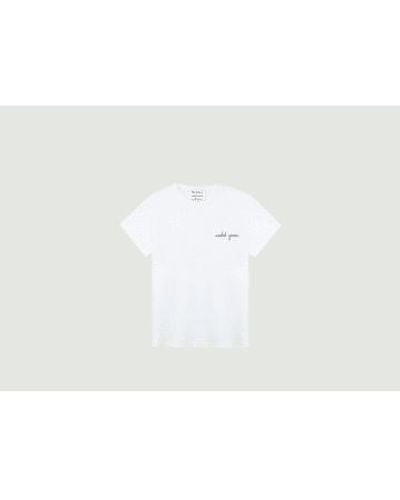 Maison Labiche Popintaurt Rachel Camiseta - Blanco