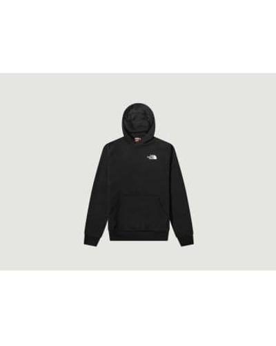 The North Face Logo-print Cotton Hoodie - Black