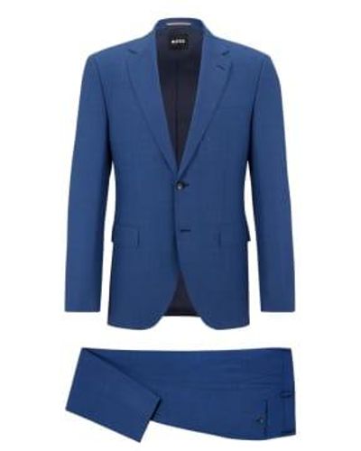 BOSS H-jeckson-2pcs-224 Suit 50 Dark - Blue