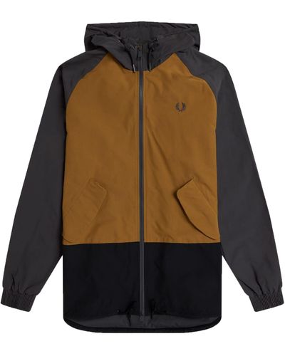 Fred Perry Bloc couleur Veste voile Gunmetal - Multicolore