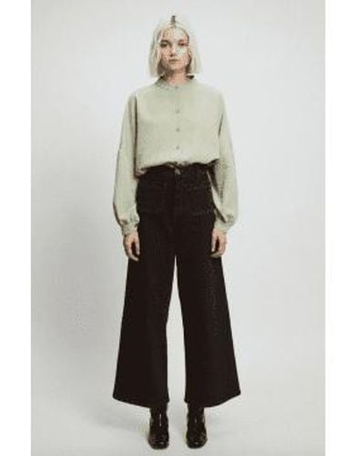 Rita Row Jeans arcilla negro - Blanco