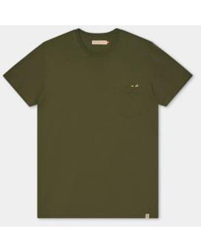 Revolution Armee 1365 Sle regulär T -Shirt - Grün