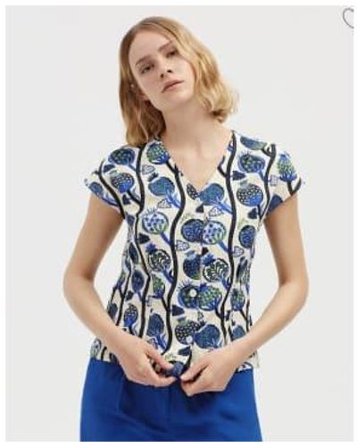 Nice Things Top Iznik Pr 38 - Blue