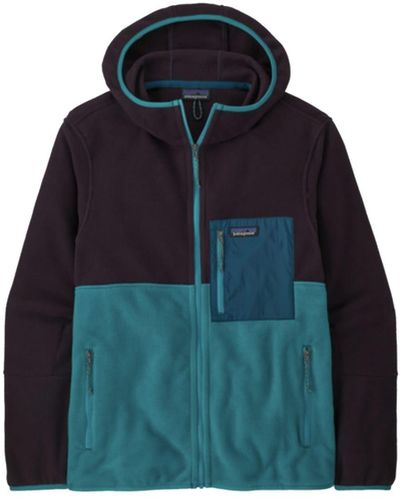 Patagonia Microdini 1/2-zip pullover - Bleu