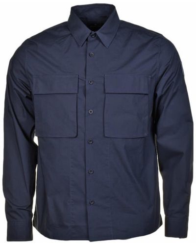 Belstaff Dark Ink Caster Shirt - Blue