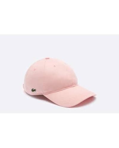 Lacoste Organic Cotton Cap * / Rosa - Pink