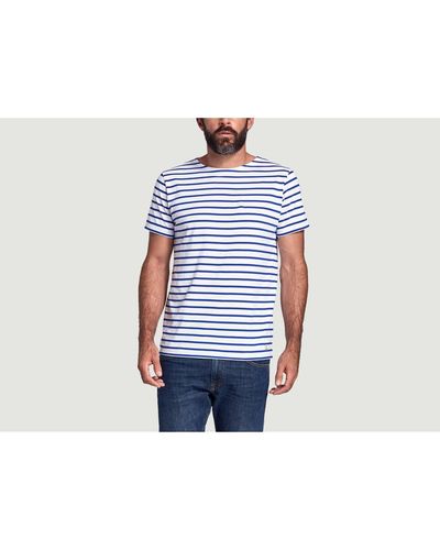 Armor Lux Sailors T-Shirt Héritage Hoëdic - Bleu