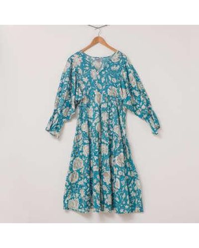Dream Bridgerton Dress Antwon S/m - Blue