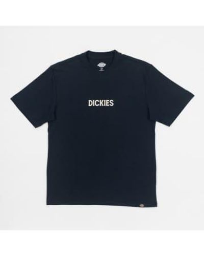 Dickies Patrick springs t-shirt in der marine - Blau