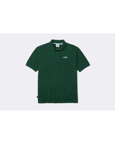 Lacoste Live Unisex Polo Signature Loose Fit Green - Verde