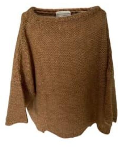 WINDOW DRESSING THE SOUL Wdts Mia Mohair Sweater - One Size - Brown