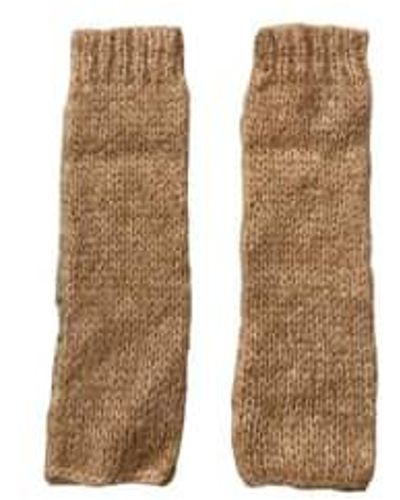 WINDOW DRESSING THE SOUL Wdts Long Arm Warmers - Natural