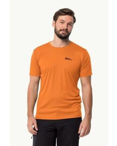 Jack Wolfskin Tech T-shirt - Orange