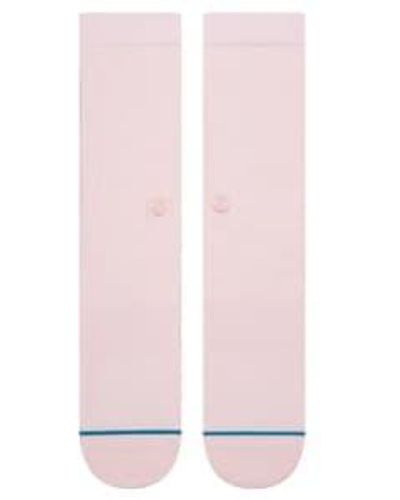 Stance Icon Sock Large - Pink