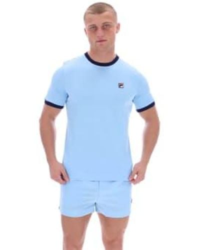 Fila Herren Marconi Essential Ringer t - Blau