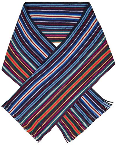 Paul Smith Spectrum Stripe Buff - Azul