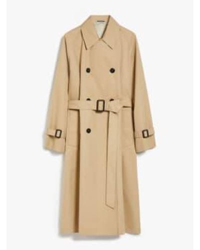 Weekend by Maxmara Canasta Trench Coat Size: 8, Col: 8 - Natural