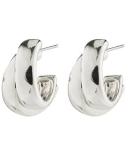 Pilgrim Orit Earrings - Metallizzato