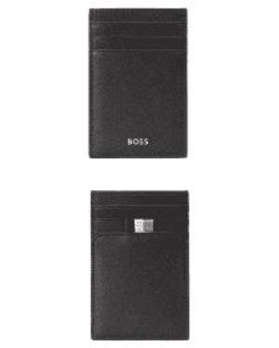 BOSS Zair Vertical Bifold Cardholder Os - Black