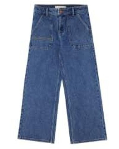 seventy + mochi Vintage Voyager Elodie Womens Jeans - Blau