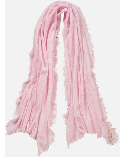 LOUIS VUITTON Donna Schal/Tuch aus Wolle in Rosa / Pink