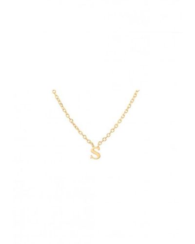 Pernille Corydon Letter S Necklace 1 - Metallizzato