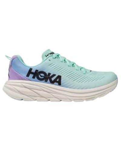 Hoka One One Sunlit Ocean And Airy Scarpe Rincon 3 Shoes 38 - Blue