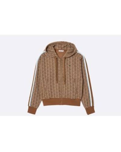 Lacoste Wmns sweatshirt croissant - Marrón