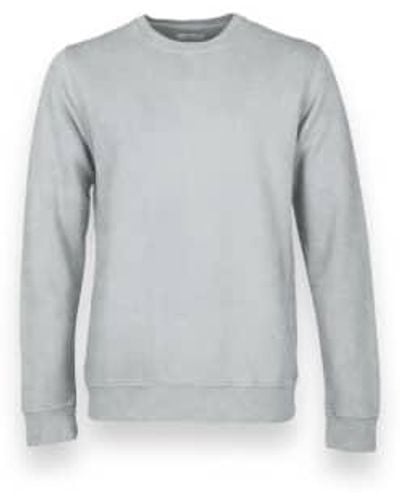 COLORFUL STANDARD Crew Sweat Faded S - Gray