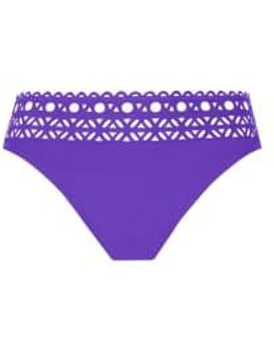 Lise Charmel Ajourage Couture Low Waist Bikini Brief - Purple