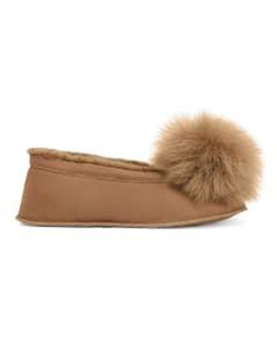 Gushlow & Cole Gushlow And Cole Margot Shearling Slippers 3 - Neutro