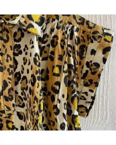 HOD Leopard Shirt S - Metallic
