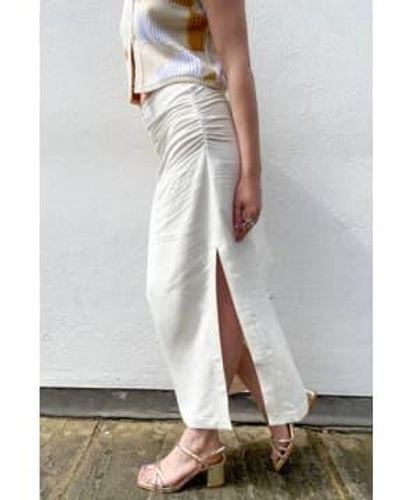 Second Female Antique White Skirt Xs - Grey