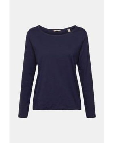 Esprit Long Sleeve Top - Blue