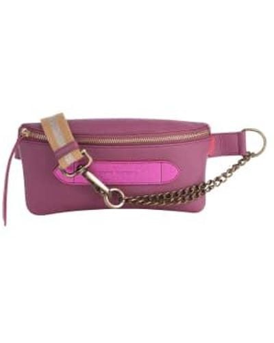 Marie Martens Coachella Belt Bag Violine Leather Leather - Purple