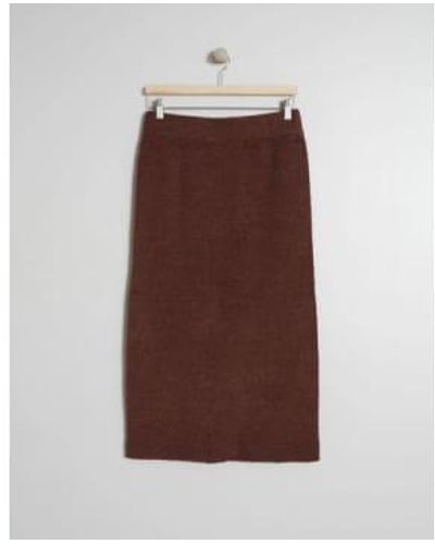 indi & cold Indi And Cold Knitted Skirt - Marrone