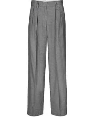 Second Female Holsye Pants Polyester - Gray