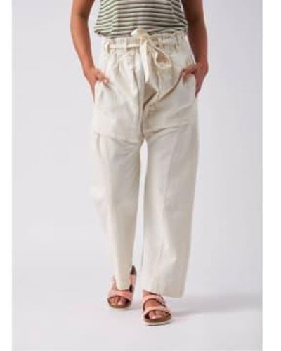 Free People S Sky Rider Straight Leg Belted Trousers - Multicolour