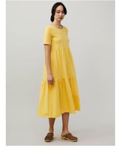 Odd Molly Camellia Dress Uk 8 - Yellow