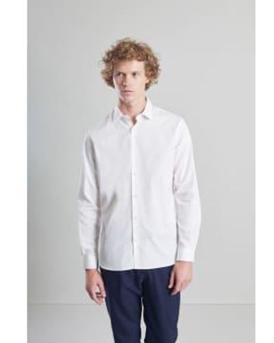 L'Exception Paris Camisa blanca punto francés - Blanco