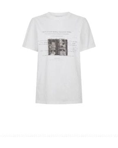Bella Freud Dame benimmt weißes t-shirt