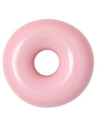 Lulu Boucle d'oreille donut rose clair