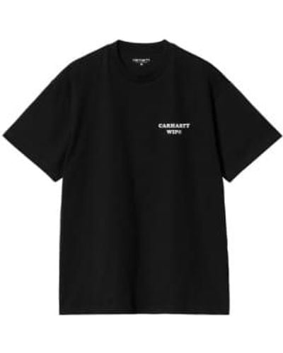 Carhartt T-shirt mann i033127 89.xx schwarz