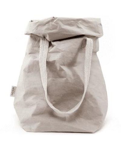 UASHMAMA Light Two Carry Bag Paper - Grey