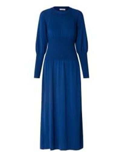 NYNNE Gwen Knit Dress Cobalt - Blue