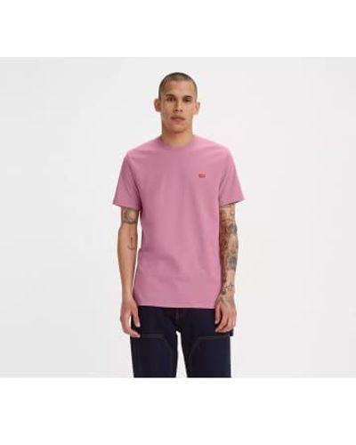 Levi's Levis Original Housemark T Shirt - Rosa