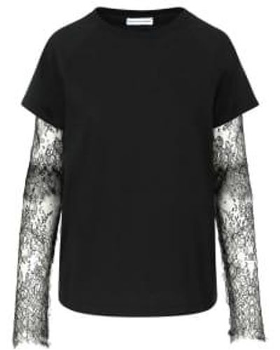 Sarah de Saint Hubert Kurt T-shirt Cotton - Black