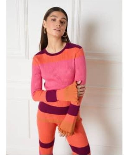 Refined Department Or Judy Knitted Longsleeve - Rosso