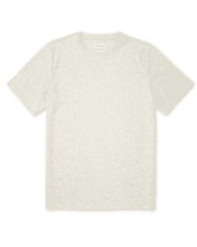 Oliver Spencer Camiseta pesada tavistock gris - Blanco