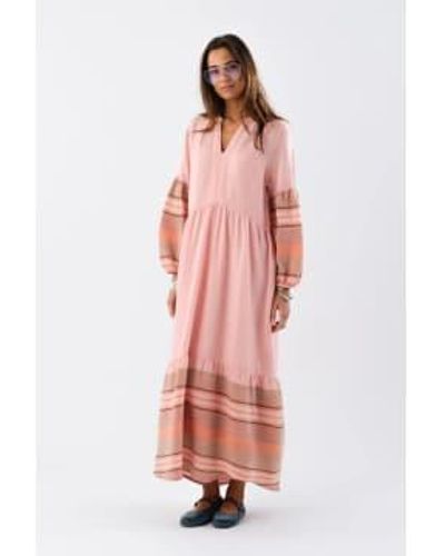 Every Thing We Wear Lollys laudrie marniell maxi robe ls dusty - Rouge